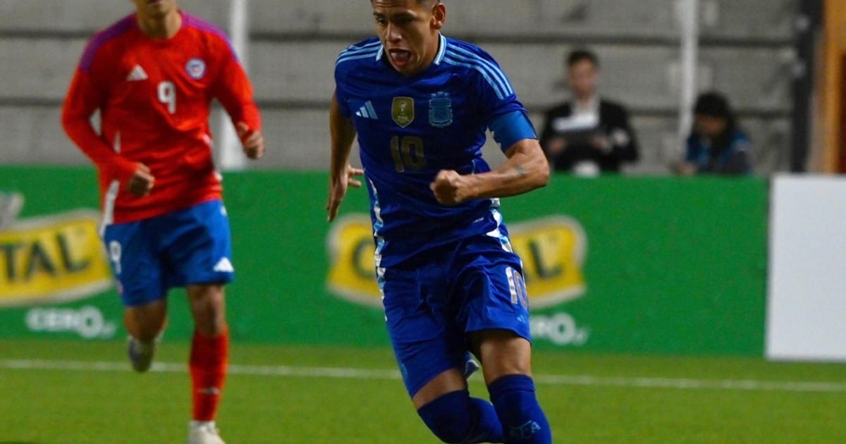 Jugador de la selección sub 20 de Argentina