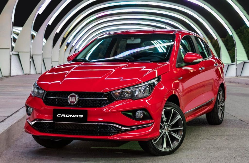 Imagen de un Fiat Cronos 0KM que bajaría de precio.