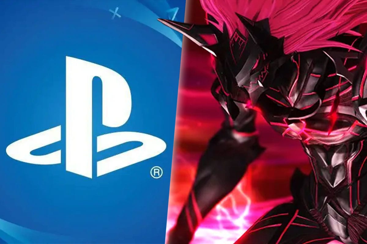 Personaje de la demo gratis de The Legend of Heroes: Trails through Daybreak II junto al logo de PlayStation