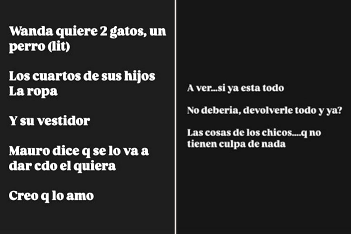 Historias de Yanina Latorre sobre la mudanza de Mauro Icardi y Wanda Nara