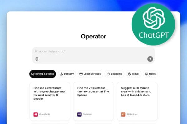 La nueva herramienta de OpenAI, "Operator"