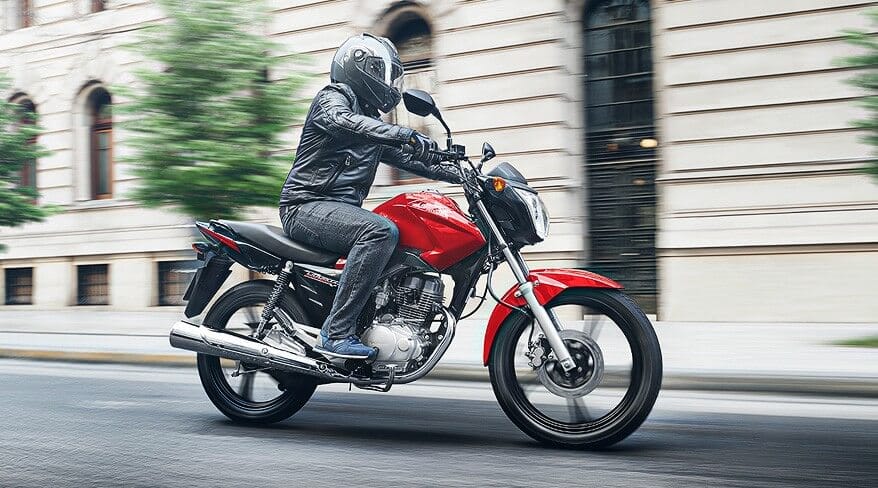 Imagen de una moto Honda CG-150 