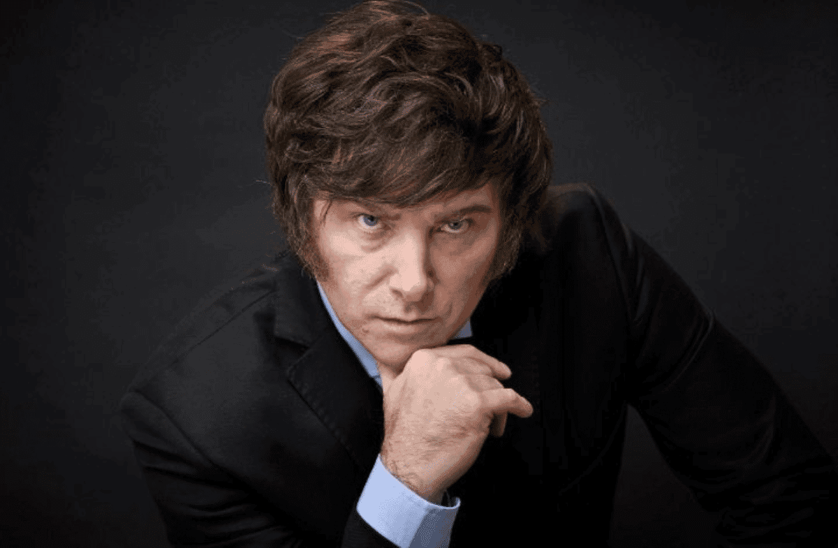 Imagen del presidente argentino Javier Milei