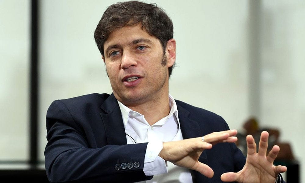 Imagen del gobernador Kicillof