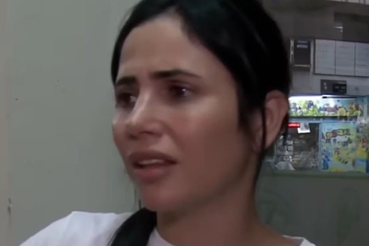 Romina Uhrig en una entrevista con Infama.