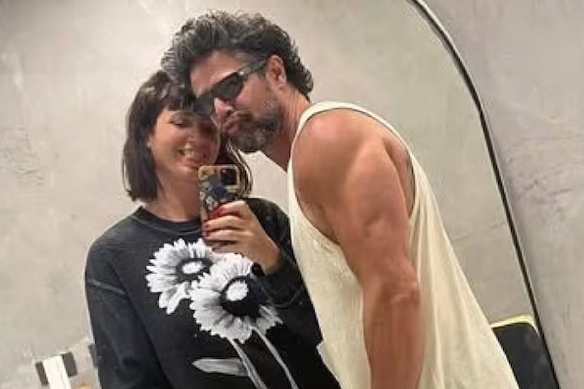 Foto de Griselda Siciliani junto a Luciano Castro