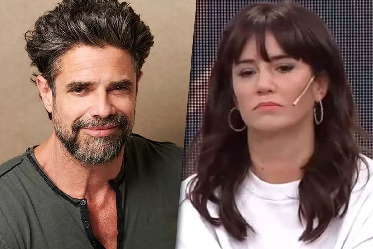 Collage de fotos con Luciano Castro por un lado y por el otro, Griselda Siciliani.