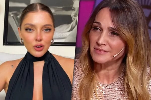 Colalge de fotos con Sofía Gonet por un lado y Verónica Lozano por el otro.