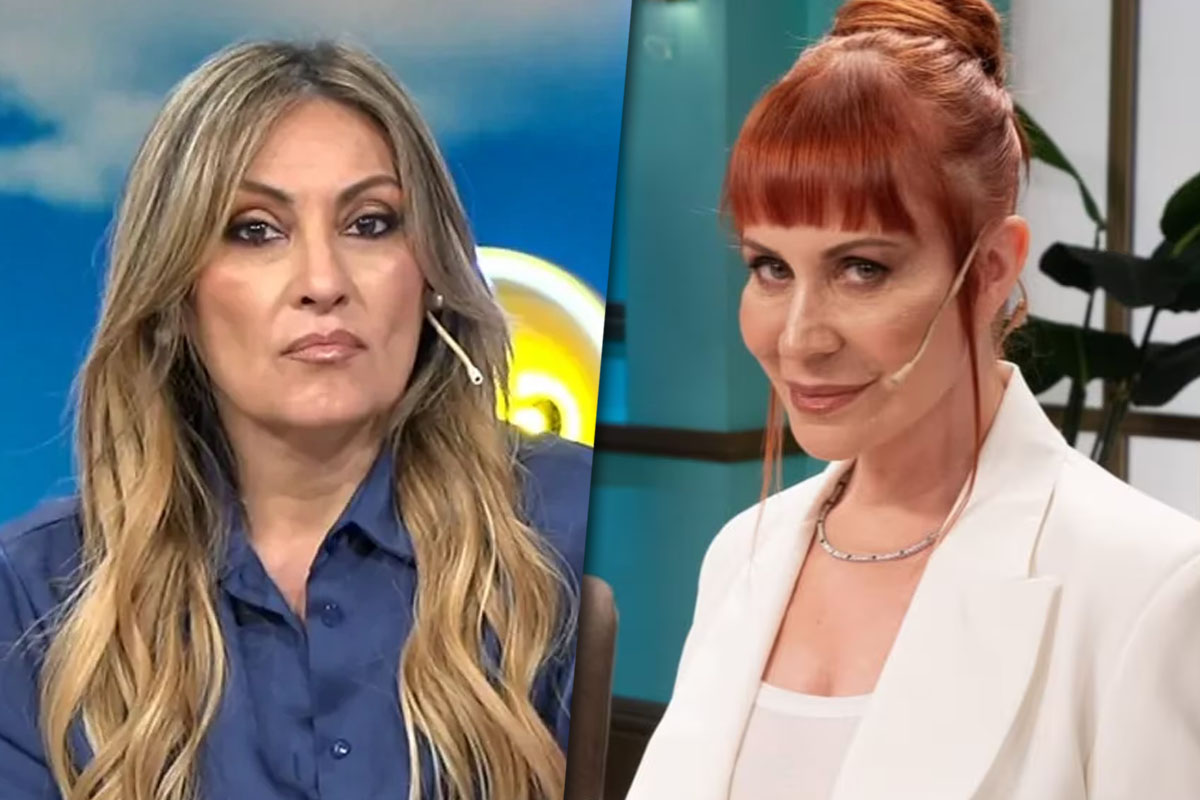 Collage de imágenes con Marcela Tauro por un lado y Matilda Blanco por el otro.