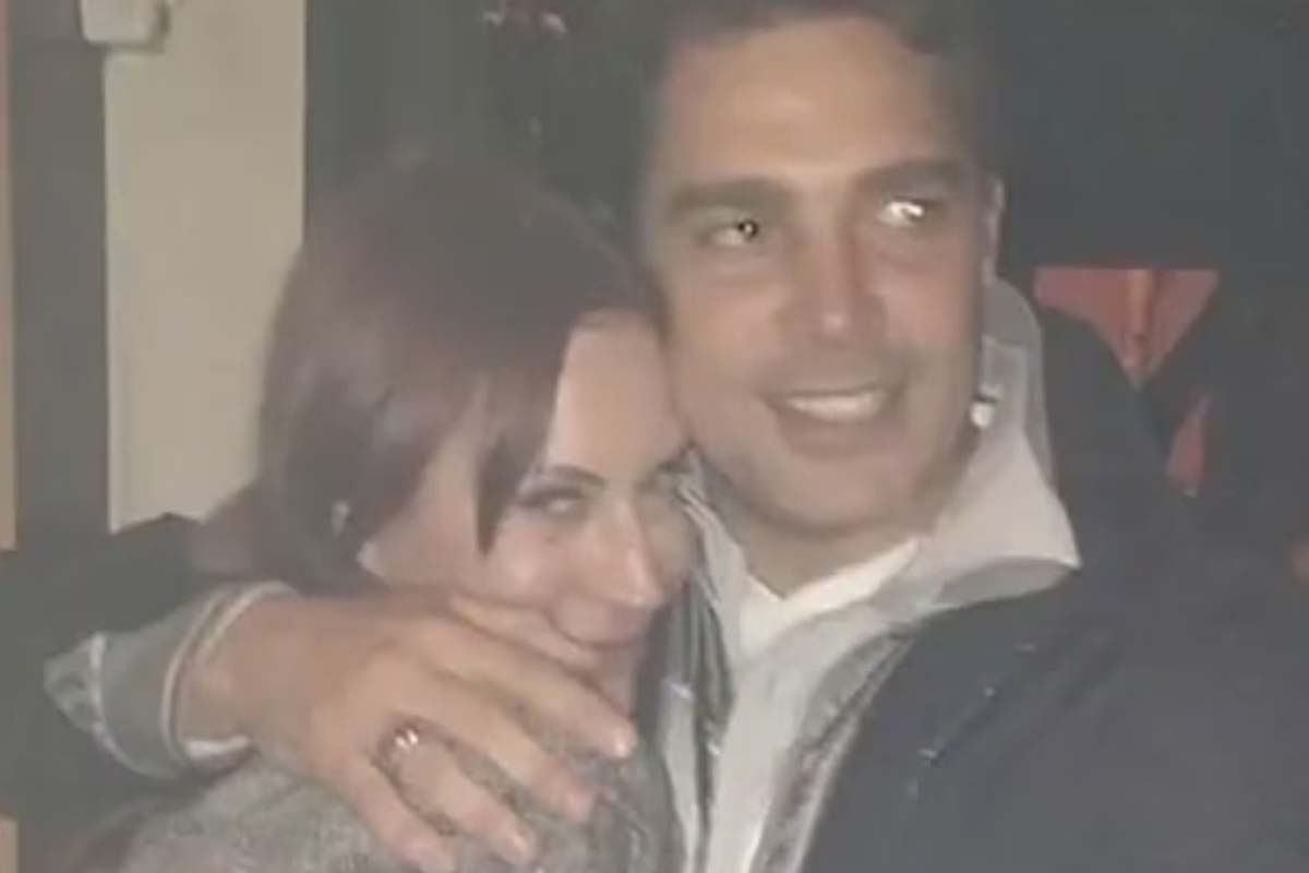Foto de Matilda Blanco junto a Matías Alé